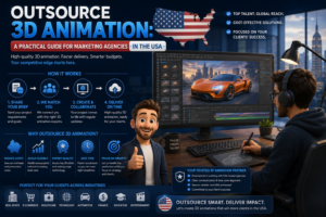Outsource 3D Animation: A Practical Guide for Marketing Agencies in the USA