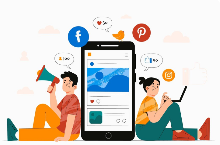Various social media platform